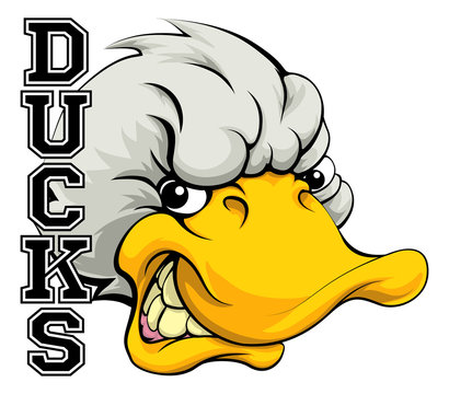 Ducks Mascot