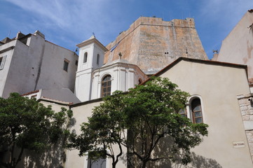 Fototapeta premium Bunifaziu, Bonifacio, Corse