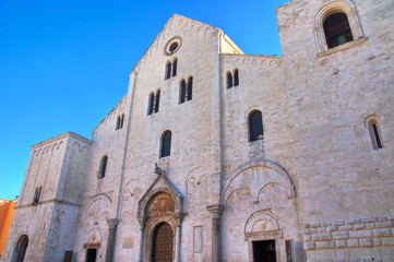 Fototapeta na wymiar Cathedral Church of St. Nicola. Bari. Puglia. Italy. 