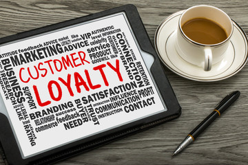 customer loyalty with related word