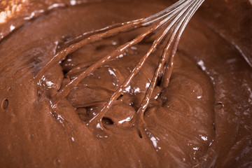 mixing ingredients