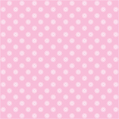 Pink Flower pattern for design.
