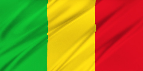 Obraz premium Flag of Mali