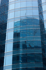 Office glass windows background,Hong Kong, Asia.