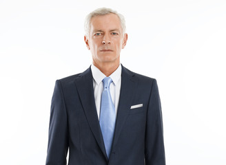 Senior businessman