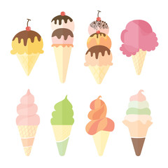 Ice Cream icons set