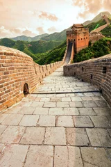Deurstickers Chinese Muur grote muur