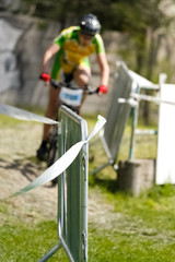 Cycling race zone - safety