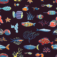 Fishes pattern