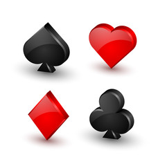 Playing card symbols