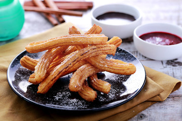 spanish tapas churros