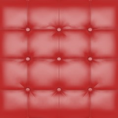 Red Leather Upholstery Background