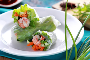 fresh vietnamese spring roll