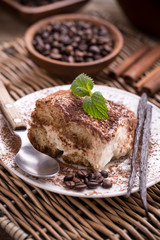 Tiramisu dessert