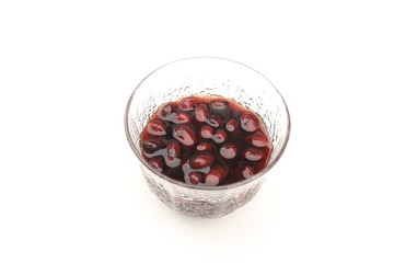 黒豆の黒酢漬け