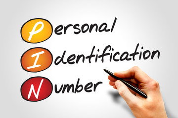 Personal Identification Number (PIN), business concept