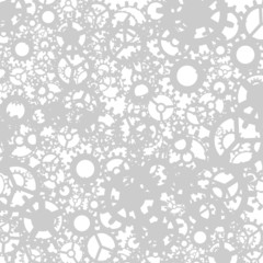 Abstract background from gray gears