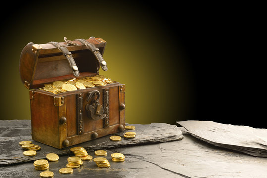 Treasure chest (Golden)
