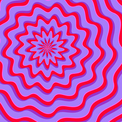 Blooming Flower Illusion