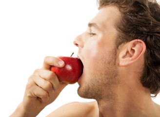 Man With Apple