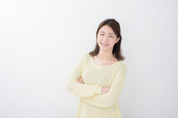 Obraz premium 若い女性