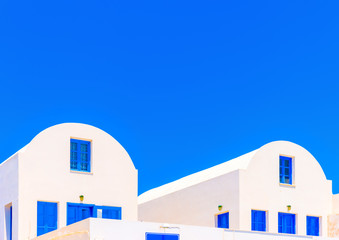 in Oia the most beautiful village of Santorini island in Greece