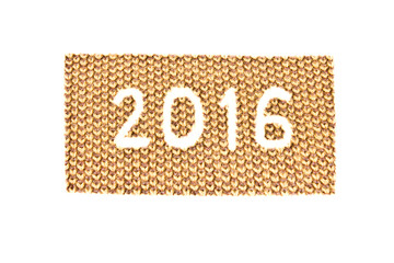 fabric background, new year 2016