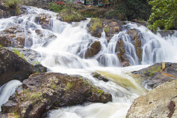 Fototapeta premium Datanla waterfall in Da Lat city (Dalat), Vietnam