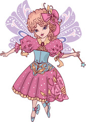 Fairy Cartoon Set