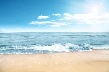 Deurstickers Strand en zee zee