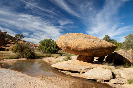 boulder in Erongo mountains
