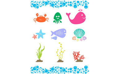 Sea Life Set Collection