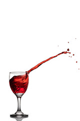 wine splash
