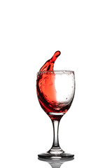 wine splash