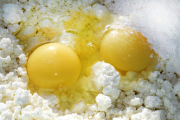 Make cheesecake batter.