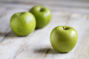 green apples