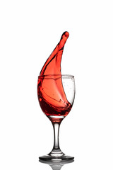 wine splash