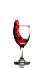 wine splash