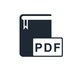 book format pdf icon