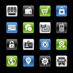 Online Store Icons GelBox Series