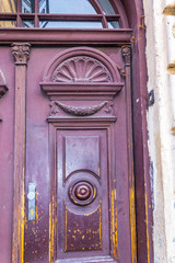 Old Weathered wooden door