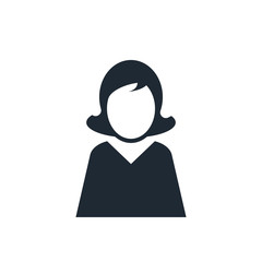 icon woman user