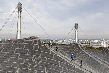Olympiastadion Dach