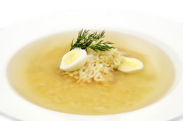 soup with pasta