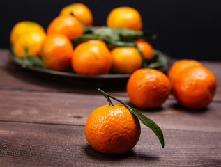 brunch of tangerines