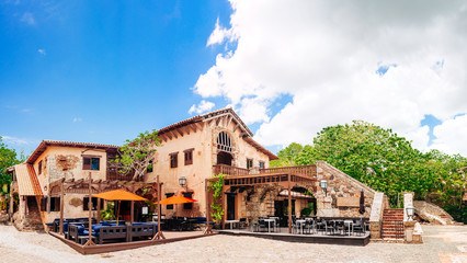 Ancient village Altos de Chavon - Colonial town reconstructed in