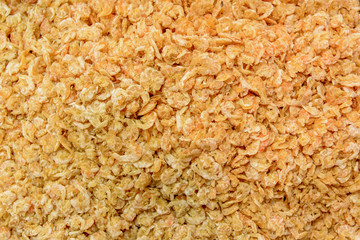 Small dried shrimp for cooking at market