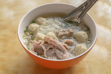 Pork noodle