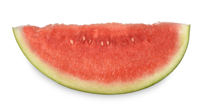 Melone Stück Wassermelone