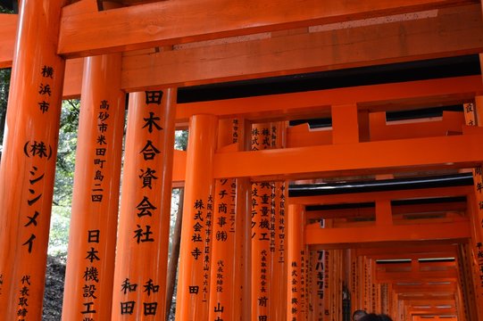 Fushimi Inari-Taisha Schrein in Kyoto, Japan